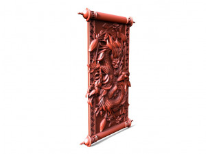 Chinese dragon CNC Modèles 3D en vedette
