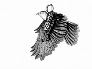 Raven pendant 3D 打印模型