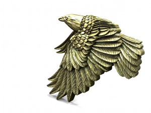 Raven pendant 3D 打印模型