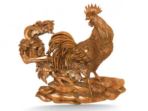 Rooster CNC 3D Print Model