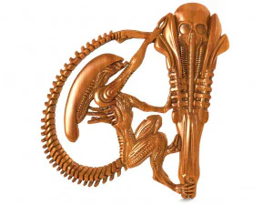 Alien CNC stl 3D Print Model