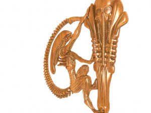 Alien CNC stl 3D Print Model