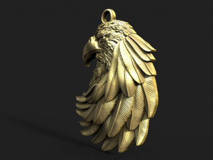 Eagle pendant Modèles 3D en vedette