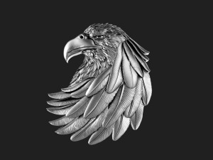 Eagle pendant Modèles 3D en vedette