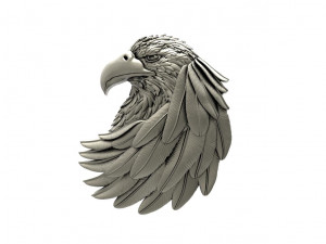 Eagle pendant Modèles 3D en vedette