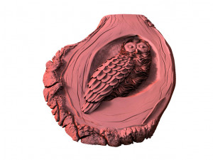 Owl CNC 3D Print Model
