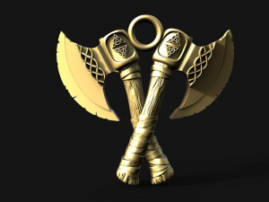Axes pendant Modelo de impresión 3D