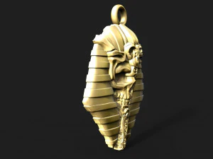 Egyptian skull pendant 3D Print Model