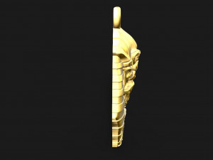 Egyptian skull pendant 3D-Druckmodell