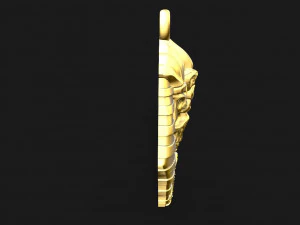 Egyptian skull pendant 3D Print Model
