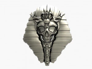 Egyptian skull pendant 3D Print Model