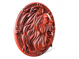 Lion CNC 3D प्रिंट मॉडल