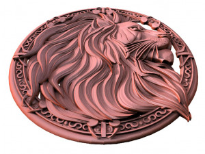 Lion CNC 3D प्रिंट मॉडल