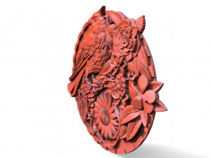 Bird CNC 3D Print Model