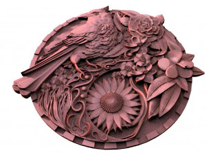 Bird CNC 3D Print Model