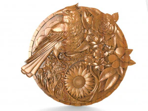 Bird CNC 3D Print Model