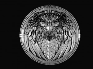 Eagle pendant 3D Print Model