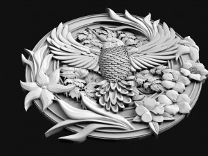 Hummingbird CNC 3D-printmodel