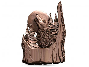 Wolf CNC 3D Print Model