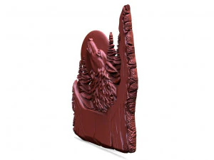Wolf CNC 3D Print Model