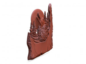 Wolf CNC 3D-printmodel