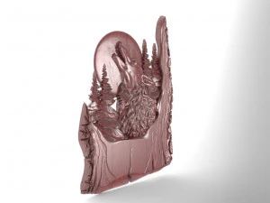 Wolf CNC 3D Print Model