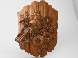 Bird CNC 3D Print Model