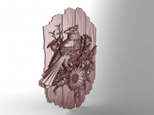 Bird CNC 3D Print Model