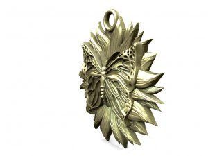 Butterfly pendant 3D Print Model