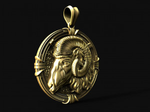 Ram pendant Modèles 3D en vedette