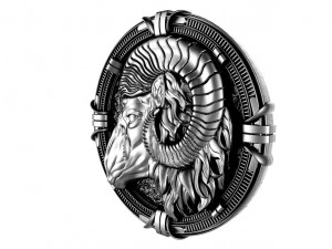 Ram pendant 3D Принт Модель