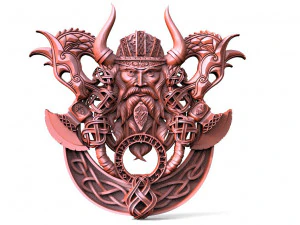 Викинг ЧПУ 3D Принт Модель