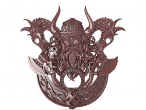 Viking CNC 3D 프린트 모델