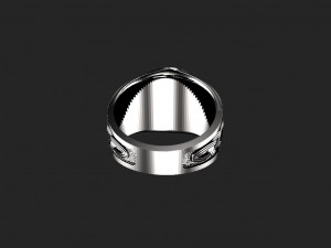 Valknut ring 3D 프린트 모델