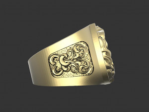 Horse ring 3D-printmodel