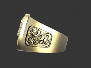 Horse ring 3D-printmodel