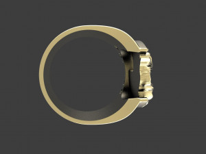 Horse ring 3D-printmodel