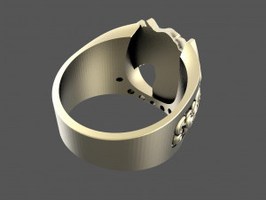 Horse ring 3D-printmodel