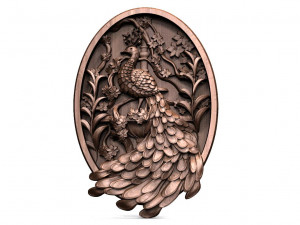 Peacock CNC 3D Принт Модель