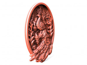 Peacock CNC 3D Принт Модель