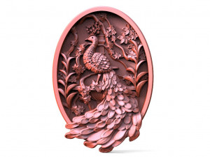 Peacock CNC 3D Принт Модель