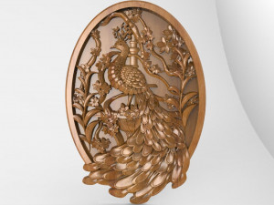Peacock CNC 3D Принт Модель