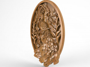 Peacock CNC 3D Принт Модель