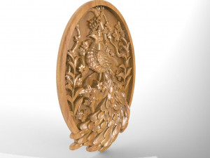 Peacock CNC 3D Принт Модель