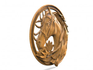 Horse CNC 3Dプリントモデル