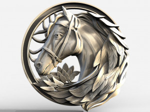 Horse CNC 3Dプリントモデル