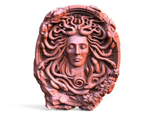 Медуза ЧПУ 3D Принт Модель