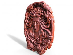 Medusa CNC 3D Print Model