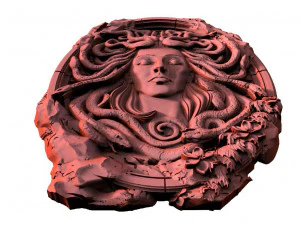 Medusa CNC 3D Print Model