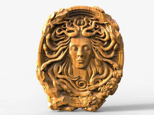 Medusa CNC 3D Print Model